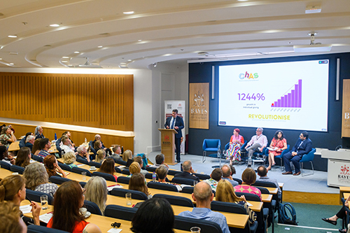 Panellists at Perspectives on Leadership event