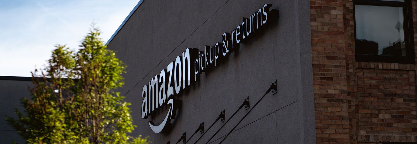 An Amazon warehouse
