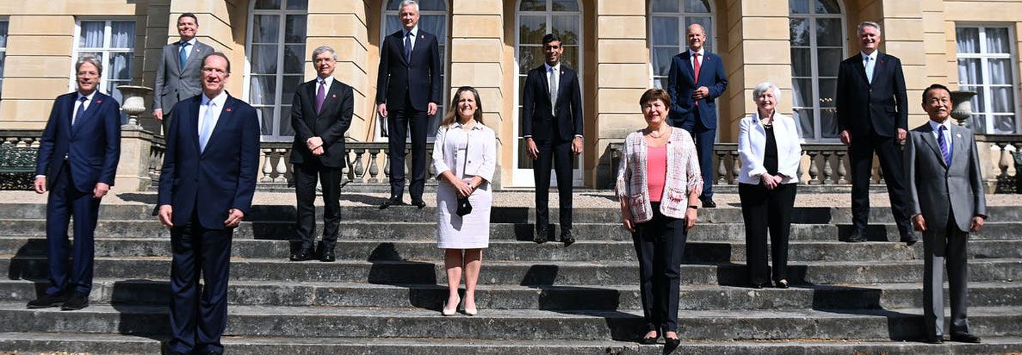 G7 delegates