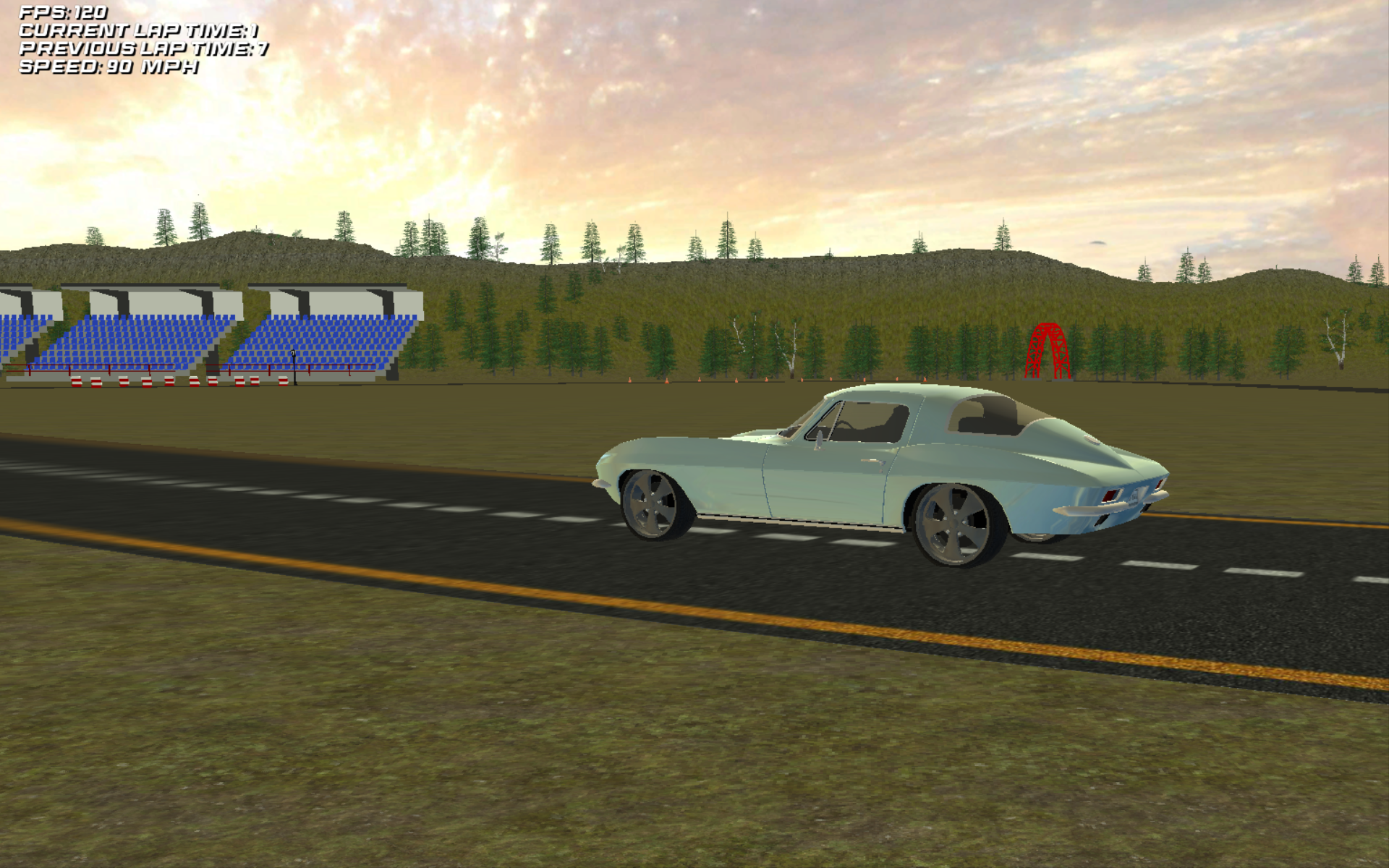 Driven by You - Computer Graphics Assignment (Custom Game Engine: C++, OpenGL, FMOD, ASSIMP, IMGUI)