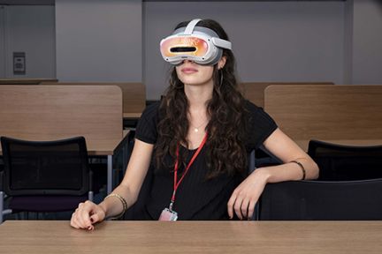 Seven-minute virtual reality intervention helps reset student overwhelm, study finds