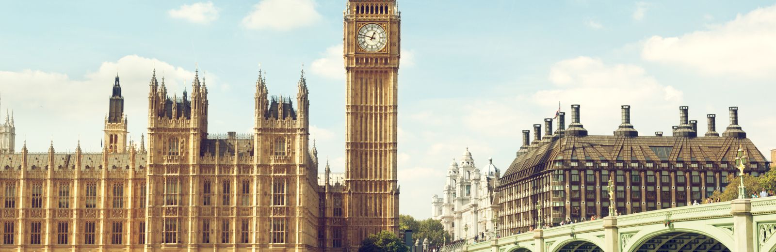 Big Ben in sunny day, London