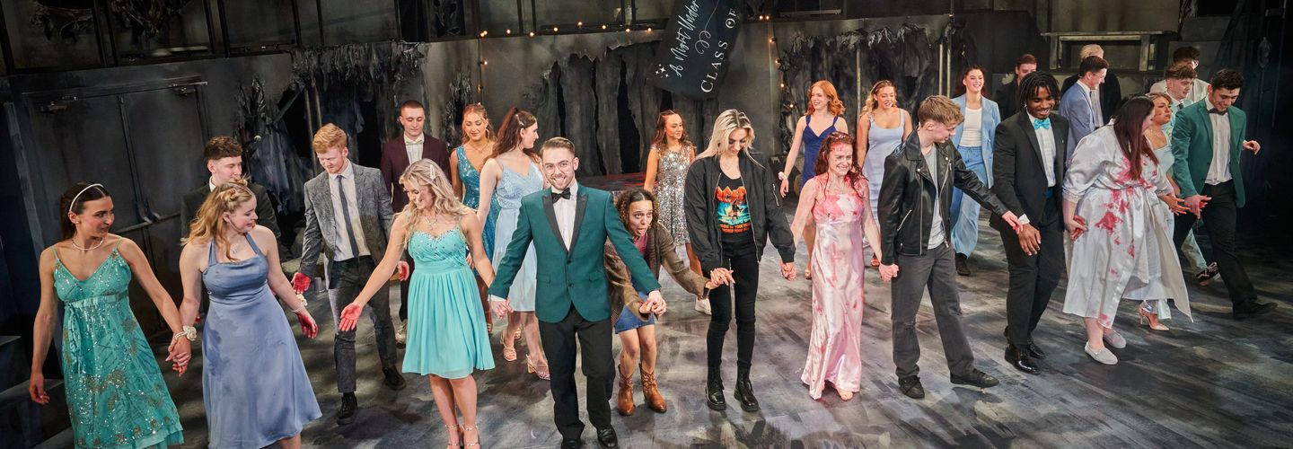 Cast Dress Rehearsal at the Urdang theatre