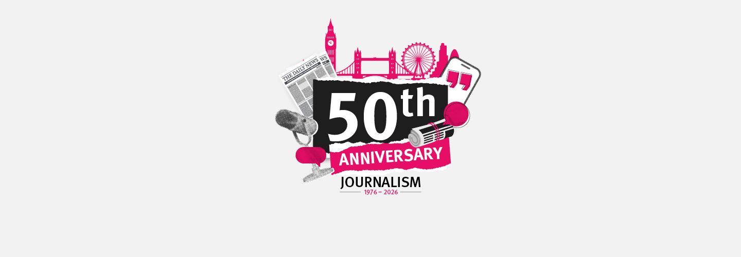 Celebrating 50 years of Journalism at City St George's
