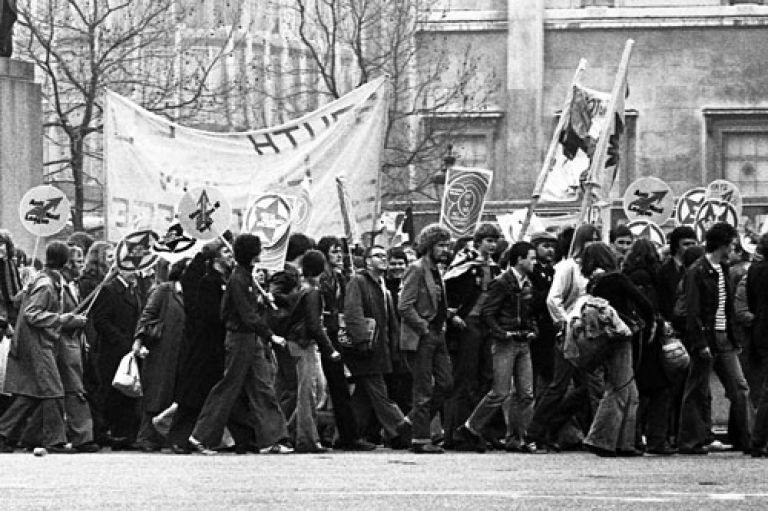 Rock Against Racism concert-goers, London, 1978